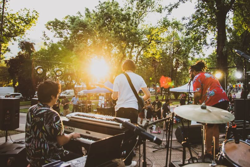 University Circle Inc. will turn up the music and joy at WOW! Wade Oval Wednesdays for Disability Pride Night alongside the Northeast Ohio Coalition of Disability Organizations.

WOW! includes live music, food, resources, art, and advocacy activities, and community fun for free.

Wednesday, July 15
Wade Oval
10820 E. Blvd., Cleveland
4 - 8:30 pm

The Dancing Wheels Company and the LEAP Cleveland Community Sign Choir will open for the band Old Skool.

Accessibility Services:
- ASL interpretation and closed captioning
- Wheelchair charging stations
- Wheelchair accessible restrooms
- Universal changing table

More info at https://ow.ly/ngln50Zm7a4.

Image description: Musicians performing live at a summer outdoor concert.